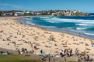 Bondi Beach, Sydney, Neusüdwales, Australien, Pazifik - RHPLF03396