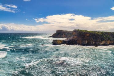 Scenic view of sea against sky at Victoria, Australia - SMAF01307