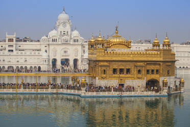 Der Harmandir Sahib (Goldener Tempel), Amritsar, Punjab, Indien, Asien - RHPLF03444