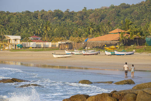 Strand von Agonda, Goa, Indien, Asien - RHPLF03463