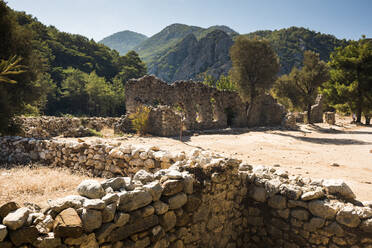 Ruinen von Olympos, Provinz Antalya, Lykien, Anatolien, Mittelmeer, Türkei, Kleinasien, Eurasien - RHPLF03491