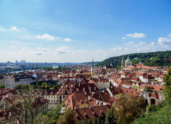 Kleinseite (Mala Strana), Blick von oben, UNESCO-Weltkulturerbe, Prag, Region Böhmen, Tschechische Republik, Europa - RHPLF03545