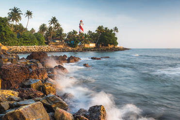 Thangassery-Leuchtturm, Kerala, Indien, Asien - RHPLF03575