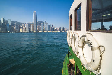 Star Ferry zwischen Hongkong Island und Kowloon, Hongkong, China, Asien - RHPLF03594