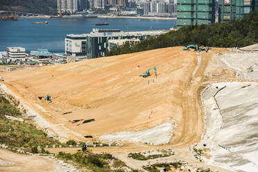 Mülldeponie, Kowloon, Hongkong, China, Asien - RHPLF03595