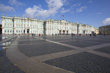 Staatliches Eremitage-Museum, UNESCO-Weltkulturerbe, St. Petersburg, Russland, Europa - RHPLF03645