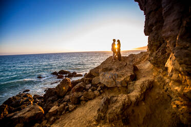 Young couple, Malibu, California, United States of America, North America - RHPLF03758