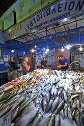 Markt in Chania, Kreta, Griechische Inseln, Griechenland, Europa - RHPLF04130