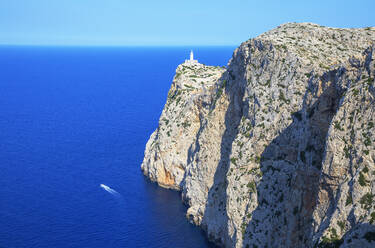 Leuchtturm am Cap de Formentor, Mallorca (Mallorca), Balearische Inseln, Spanien, Mittelmeer, Europa - RHPLF04223