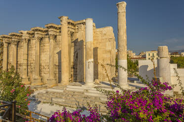 Blick auf die Hadriansbibliothek, Stadtteil Monastiraki, Athen, Griechenland, Europa - RHPLF04289