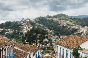 Ouro Preto, eine ehemalige koloniale Bergbaustadt, UNESCO-Weltkulturerbe, Minas Gerais, Brasilien, Südamerika - RHPLF04327