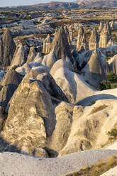 Scenic view of rock formations at Göreme national park, Cappadocia - KNTF03109