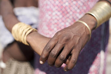 Ndengelengo characteristic bracelets, Garganta, Angola - VEGF00546