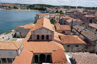 Euphrasius-Basilika, UNESCO-Weltkulturerbe, Porec, Halbinsel Istra, Kroatien, Europa - RHPLF04568