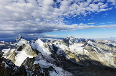 Blick auf das Matterhorn vom Zinalrothorn, 4221m, Zermatt, Wallis, Schweizer Alpen, Schweiz, Europa - RHPLF04580