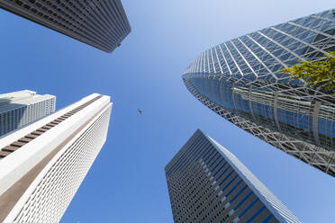 Wolkenkratzer im Stadtteil Shinjuku, Tokio, Japan, Asien - RHPLF04593