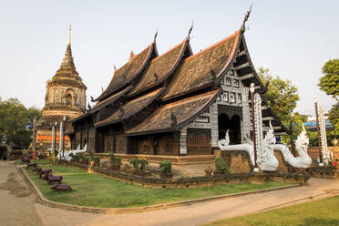 Tempel Wat Lok Moli, Chiang Mai, Thailand, Südostasien, Asien - RHPLF04920