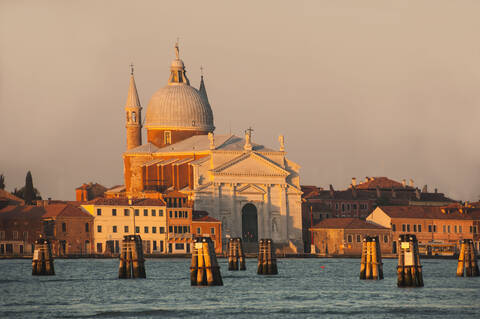 Chiesa San Giorgio, Venedig, UNESCO-Weltkulturerbe, Venetien, Italien, Europa, lizenzfreies Stockfoto