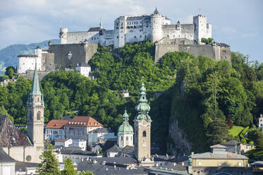 Blick über Salzburg, Österreich, Europa - RHPLF05021