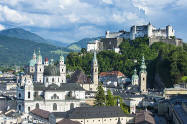 Blick über Salzburg, Österreich, Europa - RHPLF05022