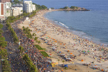 Ipanema Beach, Straßenkarneval, Rio de Janeiro, Brasilien, Südamerika - RHPLF05116