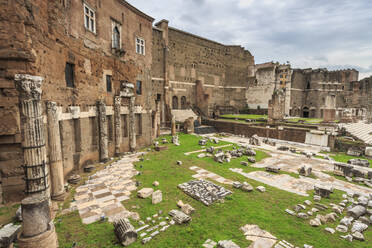 Trajansmärkte, Römische Ruinen, Forum, Historisches Zentrum (Centro Storico), Rom, UNESCO-Weltkulturerbe, Latium, Italien, Europa - RHPLF05145