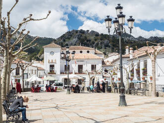 Main plaza, Grazalema, Andalucia, Spain, Europe - RHPLF05196