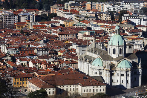 Dom und Stadtansicht, Como, Comer See, Lombardei, Italienische Seen, Italien, Europa - RHPLF05230