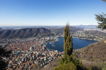 Blick über die Stadt Como, Comer See, Lombardei, Italienische Seen, Italien, Europa - RHPLF05231