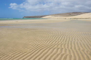 Beautiful lagoon on Risco Beach, Fuerteventura, Canary Islands, Spain, Atlantic, Europe - RHPLF05374