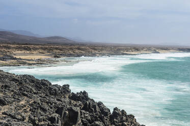 El Cotillo beach, El Cotillo, Fuerteventura, Canary Islands, Spain, Atlantic, Europe - RHPLF05387