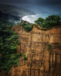 Cathedral Cliffs, Gore Bay, Südinsel, Neuseeland, Pazifik - RHPLF05399