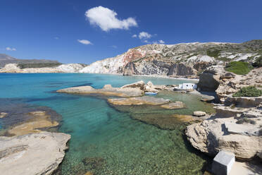 Strand Firiplaka, Milos, Kykladen, Ägäisches Meer, Griechische Inseln, Griechenland, Europa - RHPLF05447