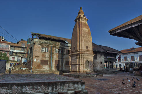 Taumadhi Tole-Platz, UNESCO-Weltkulturerbe, Bhaktapur, Nepal, Asien - RHPLF05460