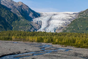 Exit Glacier, Kenai Fjords National Park, Alaska, Vereinigte Staaten von Amerika, Nord-Amerika - RHPLF05664