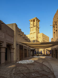 Al Bastakiya Historical Neighbourhood und Dubai Creek, Dubai, Vereinigte Arabische Emirate, Naher Osten - RHPLF05744