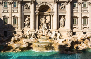 Trevi-Brunnen (Fontana di Trevi), Rom, Latium, Italien, Europa - RHPLF05770