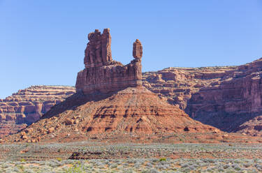 Valley of the Gods, Bears Ears National Monument, Utah, Vereinigte Staaten von Amerika, Nordamerika - RHPLF05799