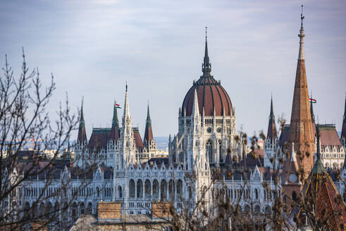 Parlamentsgebäude, Budapest, Ungarn, Europa - RHPLF06011