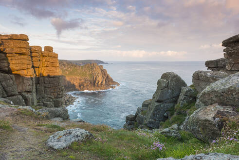 Lands End, Cornwall, England, Vereinigtes Königreich, Europa - RHPLF06085