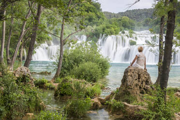 Wasserfälle im Krka-Nationalpark, Kroatien, Europa - RHPLF06098