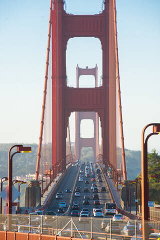 Golden Gate Bridge, San Francisco, California, United States of America, North America stock photo