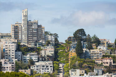 Lombard Street, San Francisco, Kalifornien, Vereinigte Staaten von Amerika, Nordamerika - RHPLF06157