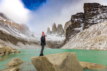 Stunning Glacial Lakes, Torres del Paine National Park, Chile, South America - RHPLF06254