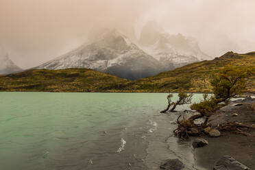 Wunderschöne Landschaft im Torres del Paine National Park, Patagonien, Chile, Südamerika - RHPLF06272