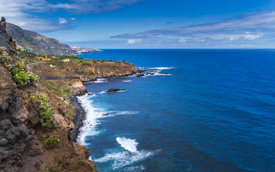 The coastline of Los Realejos in Tenerife, Canary Islands, Spain, Atlantic, Europe - RHPLF06314