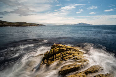 Achill Islan mit Blick nach Süden, Grafschaft Mayo, Connacht, Republik Irland, Europa - RHPLF06577