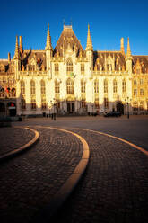 Provinciaal Hof (Provinzgericht) am Markt, Brügge (Brugge), Westflandern (Vlaanderen), Belgien, Europa - RHPLF06585