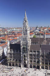 Marienplatz mit Neuem Rathaus, München, Bayern, Deutschland, Europa - RHPLF06798