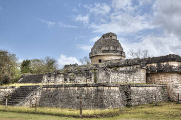 Observatory (Caracol), Chichen Itza, UNESCO World Heritage Site, Yucatan, Mexico, North America - RHPLF07053